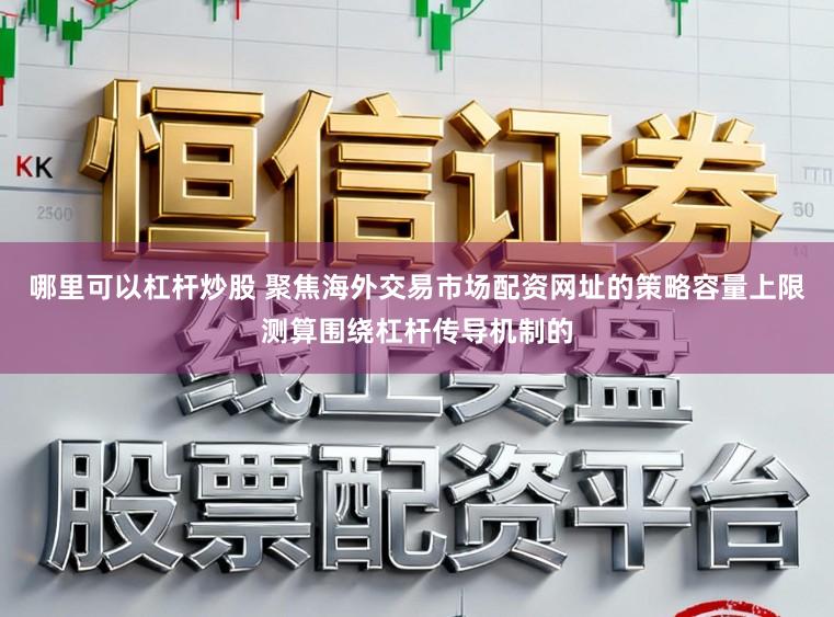 哪里可以杠杆炒股 聚焦海外交易市场配资网址的策略容量上限测算围绕杠杆传导机制的