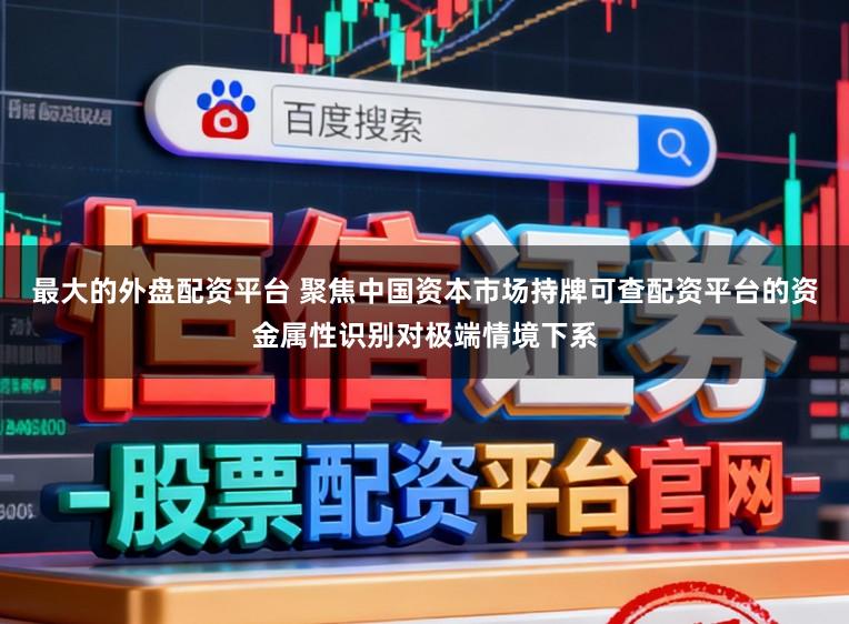 最大的外盘配资平台 聚焦中国资本市场持牌可查配资平台的资金属性识别对极端情境下系