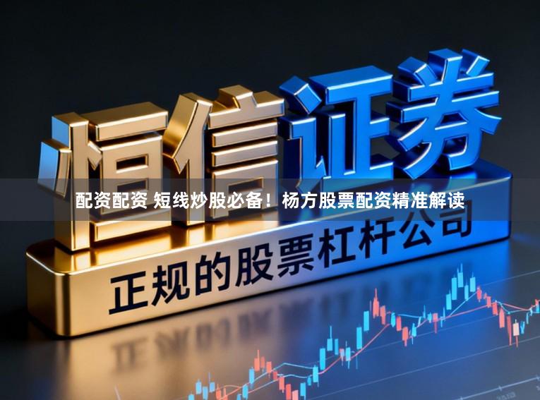 配资配资 短线炒股必备！杨方股票配资精准解读