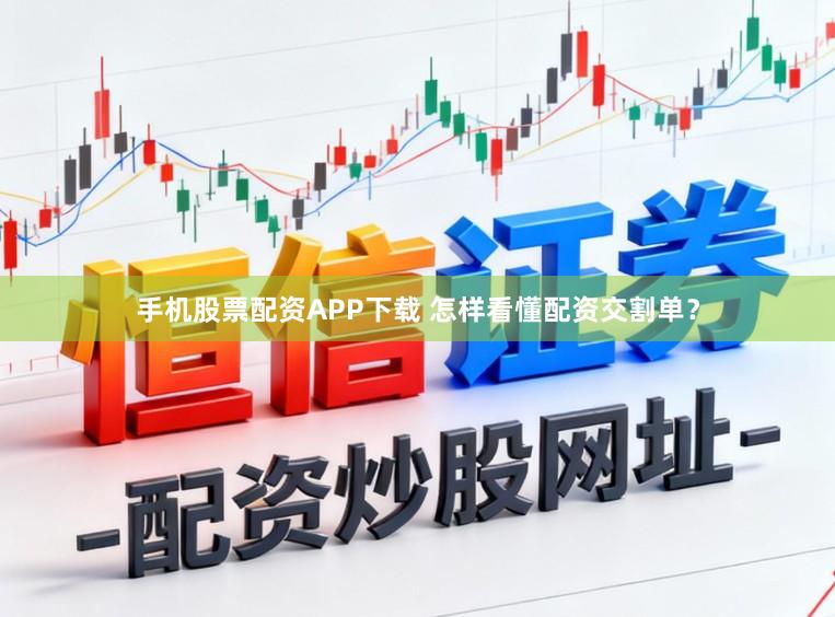 手机股票配资APP下载 怎样看懂配资交割单?